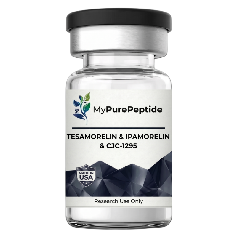 Tesamorelin + Ipamorelin + CJC No DAC 12mg Blend