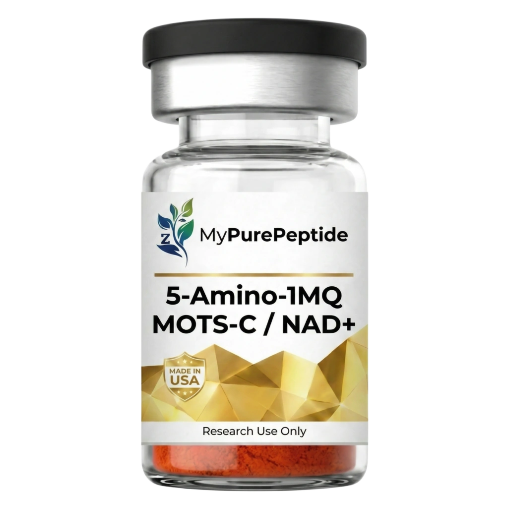 5-Amino-1MQ/MOTS-c/NAD+ Blend research material