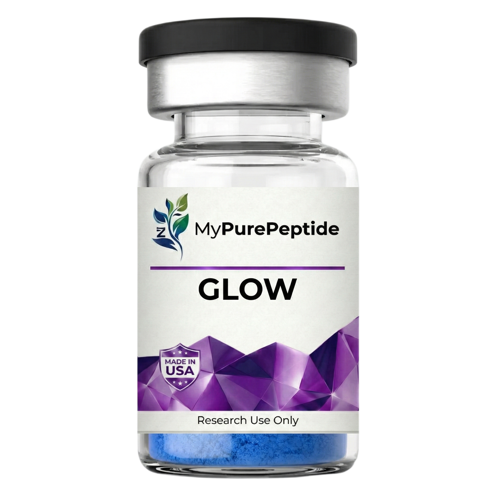 GLOW Peptide Blend 70mg research material