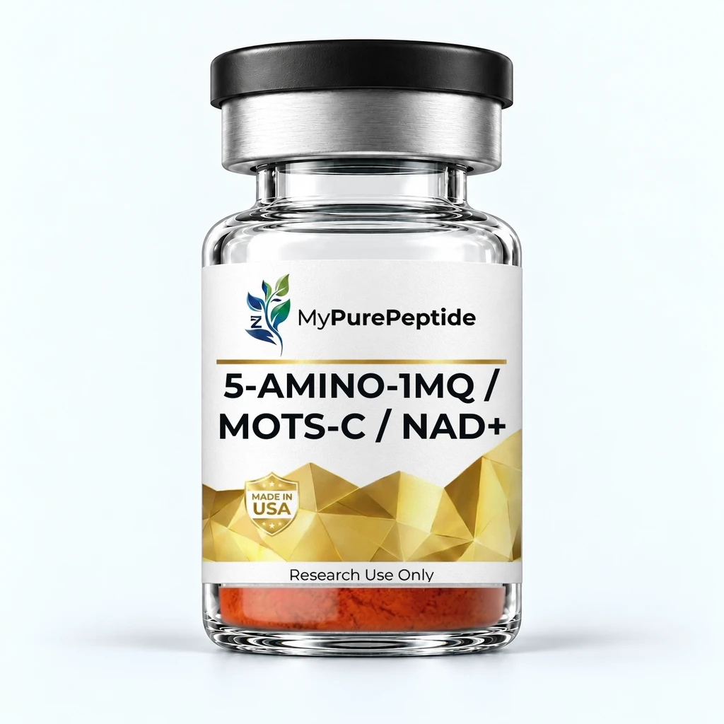 5-Amino-1MQ / MOTS-c / NAD+ Blend — MyPurePeptide vial