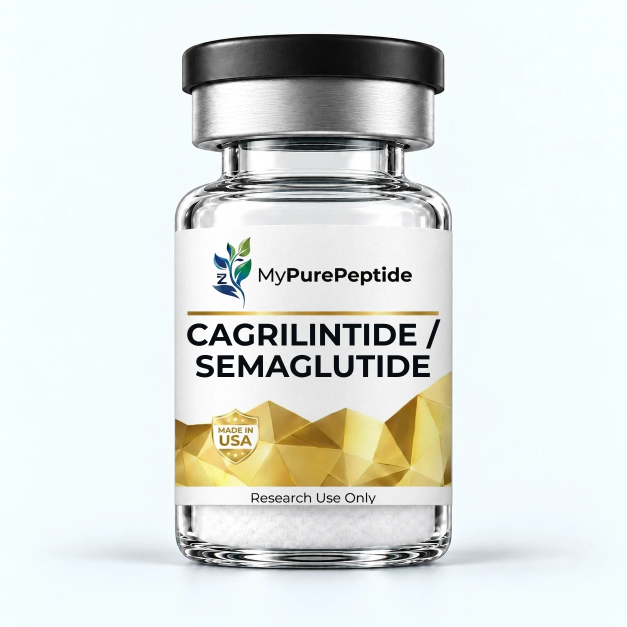 Cagrilintide / Semaglutide Blend 5mg / 5mg — MyPurePeptide vial