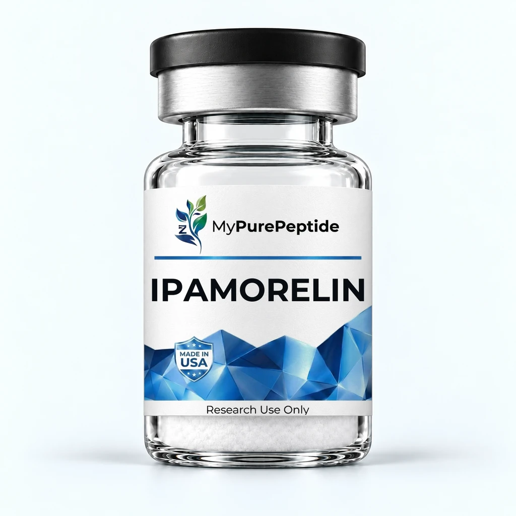 Ipamorelin 10mg — MyPurePeptide vial