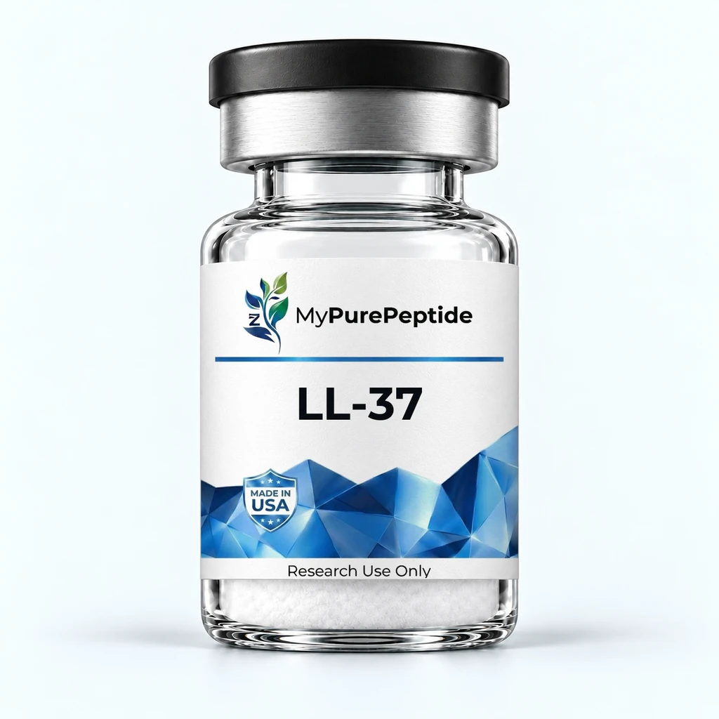 LL-37 5mg — MyPurePeptide vial