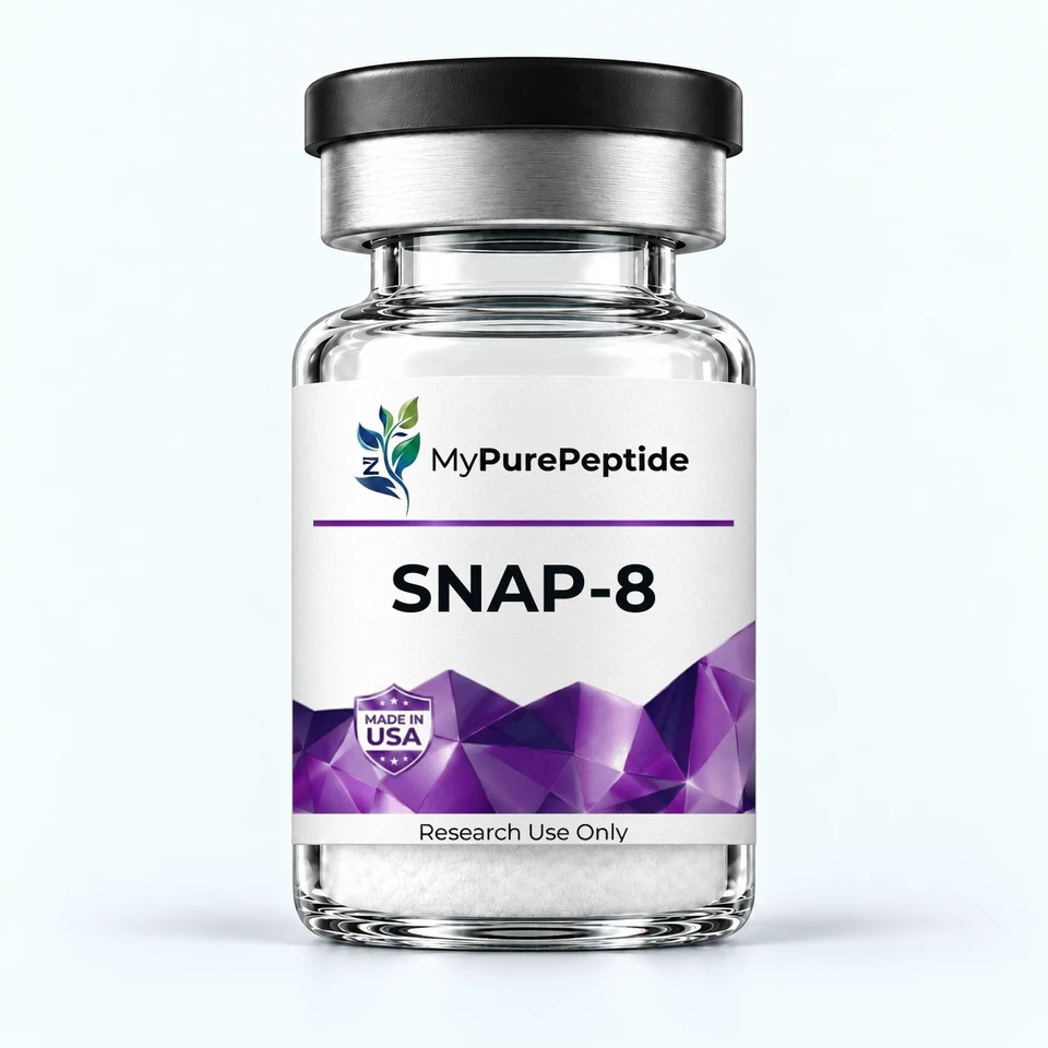 SNAP-8 10mg — MyPurePeptide vial