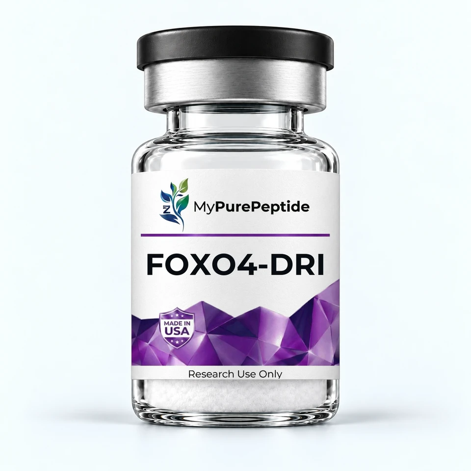 FOXO4-DRI 5mg — MyPurePeptide vial