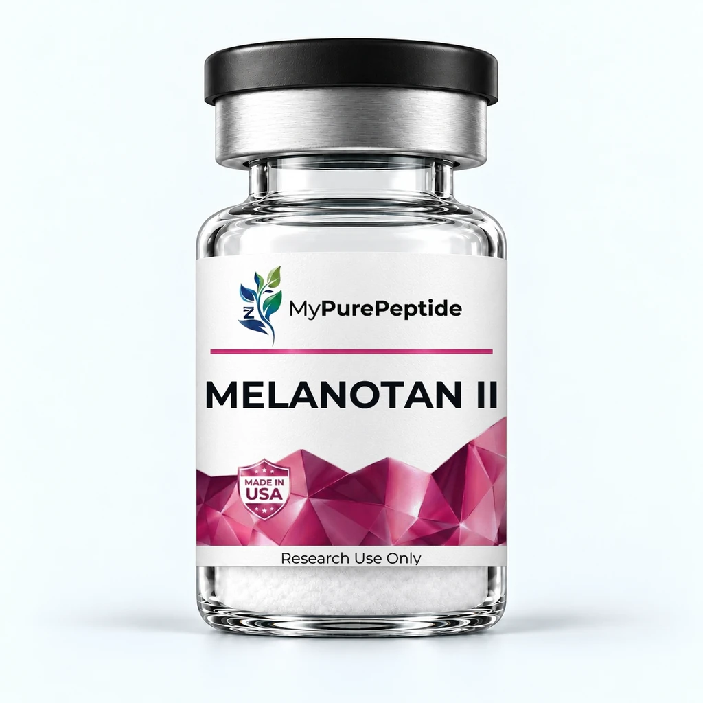 Melanotan II 10 mg — MyPurePeptide vial