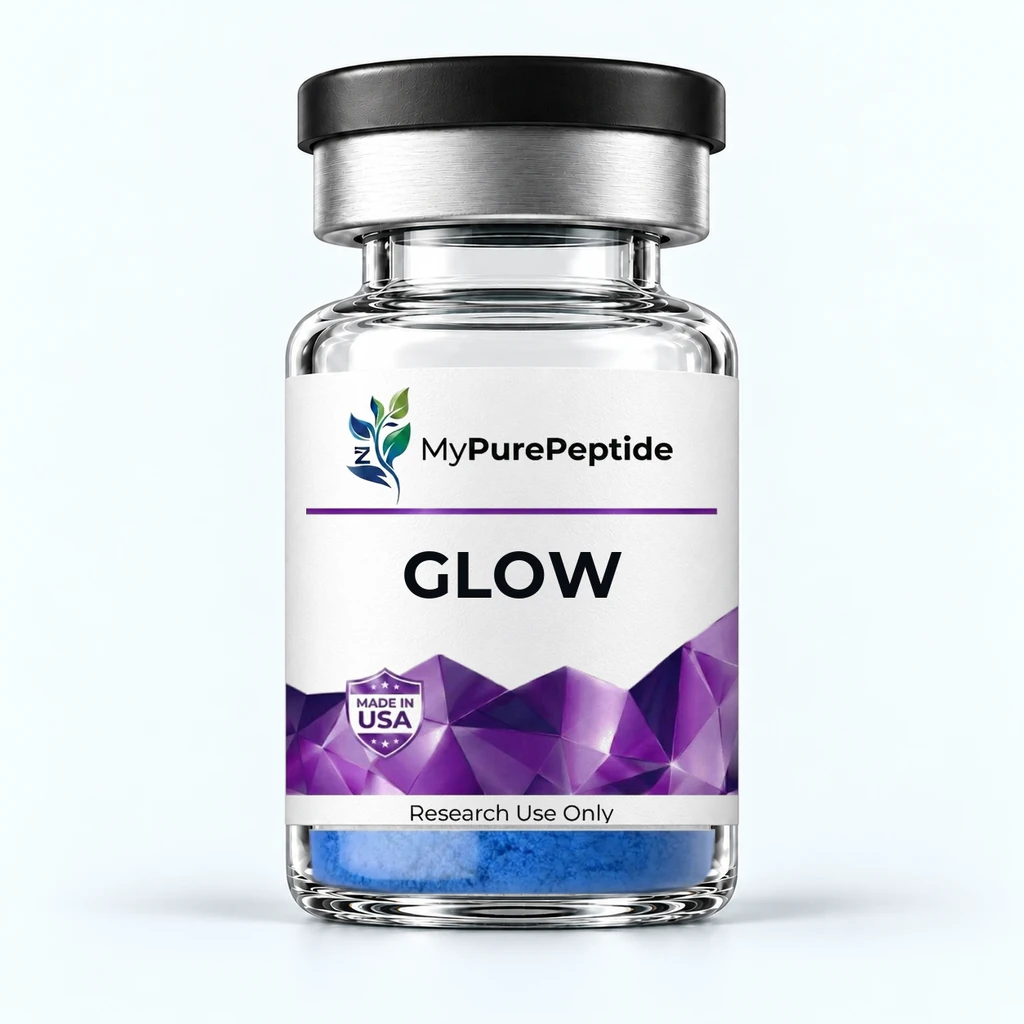GHK-Cu / BPC-157 / TB-500 Blend 70mg — MyPurePeptide vial
