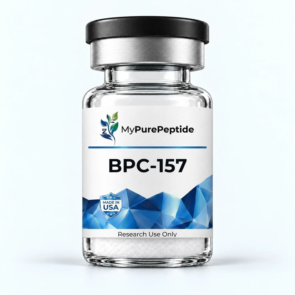 BPC-157 10 mg — MyPurePeptide vial