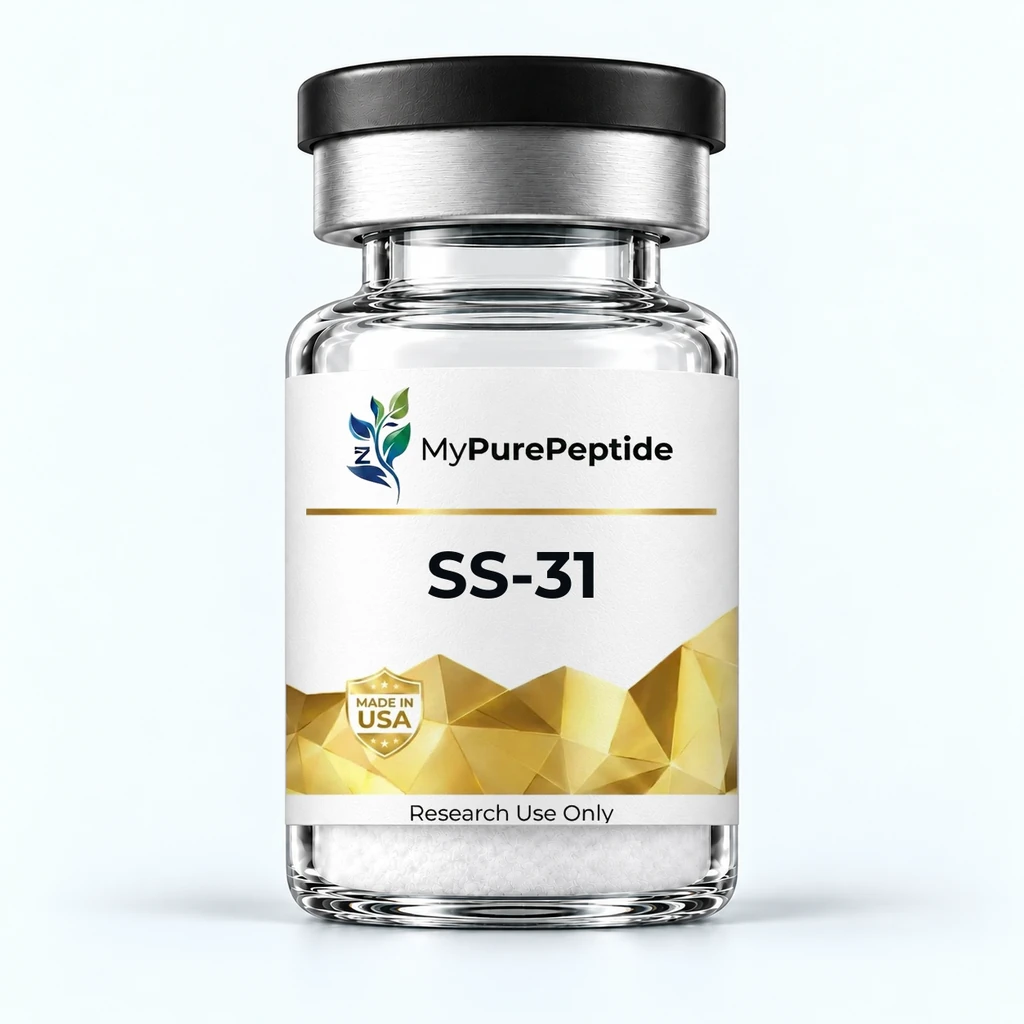 SS-31 (Elamipretide) 50mg — MyPurePeptide vial