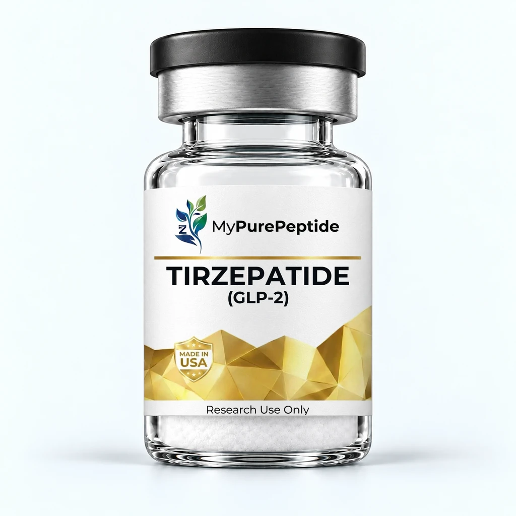Tirzepatide 60mg — MyPurePeptide vial