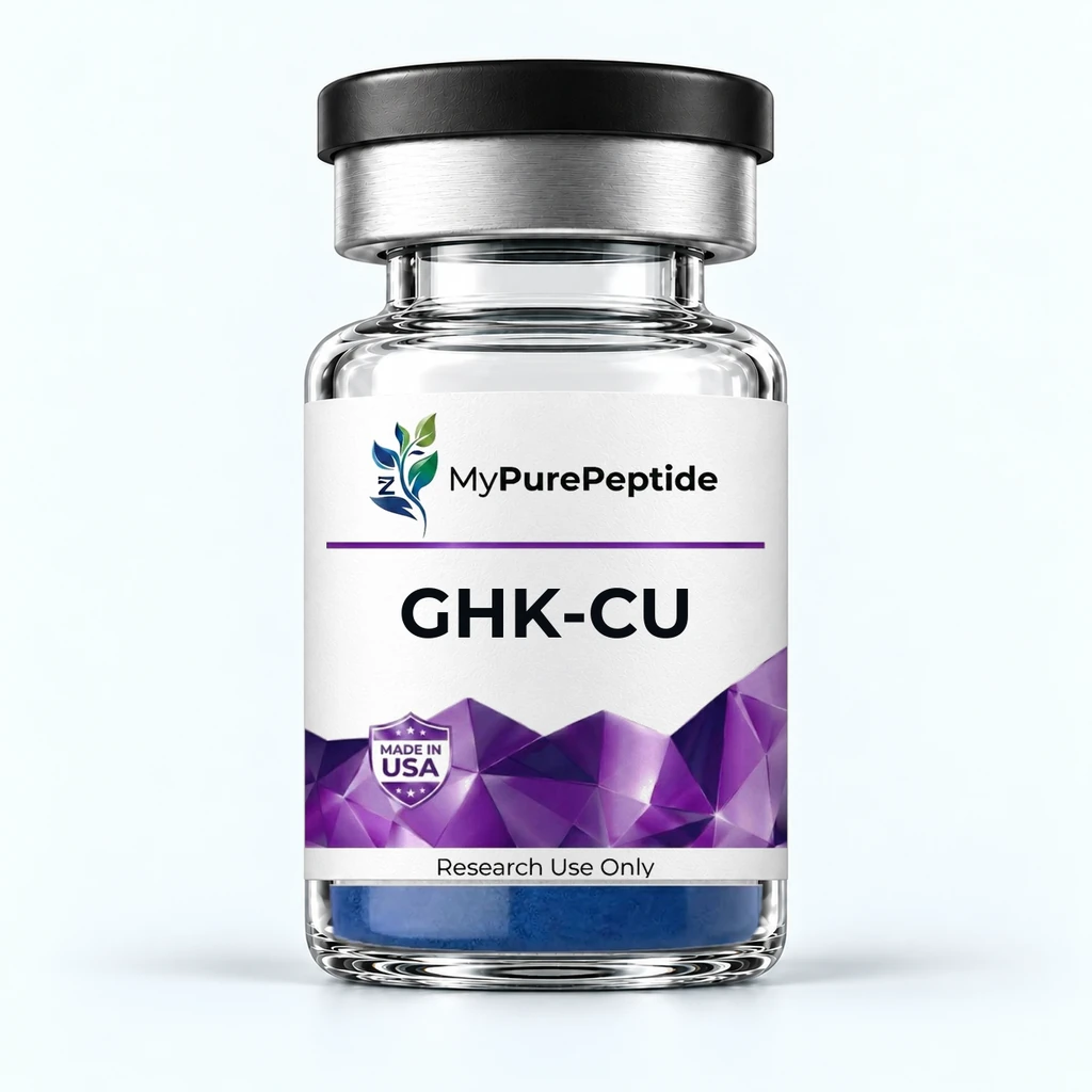 GHK-Cu 100 mg — MyPurePeptide vial