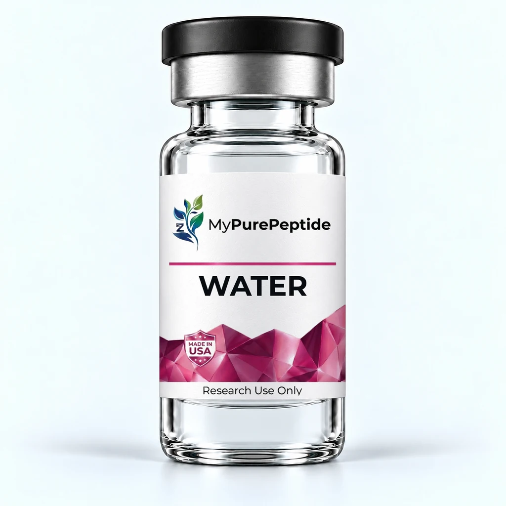 Water 10 mL - MyPurePeptide vial