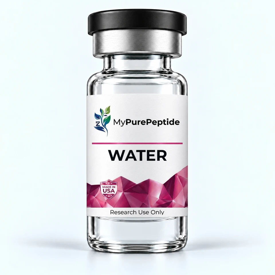 Water 10 mL - MyPurePeptide vial