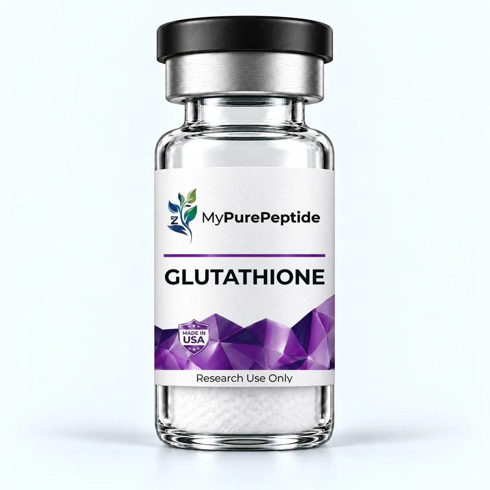 Glutathione 600mg - MyPurePeptide vial