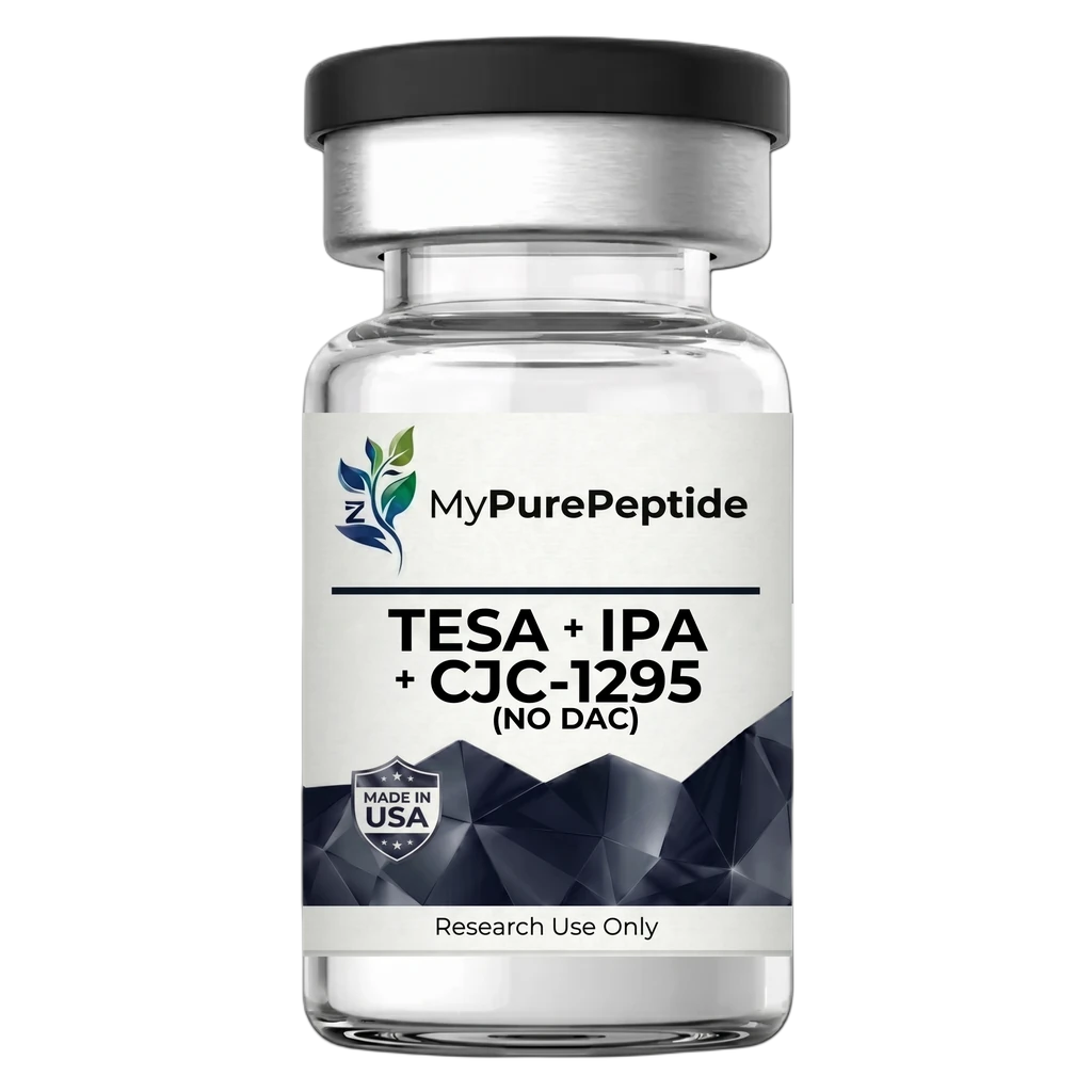Tesamorelin / Ipamorelin / CJC-1295 No DAC Blend 12 mg research material