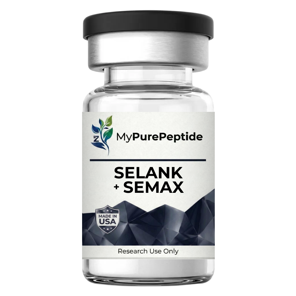 Selank / Semax Blend 20 mg research material